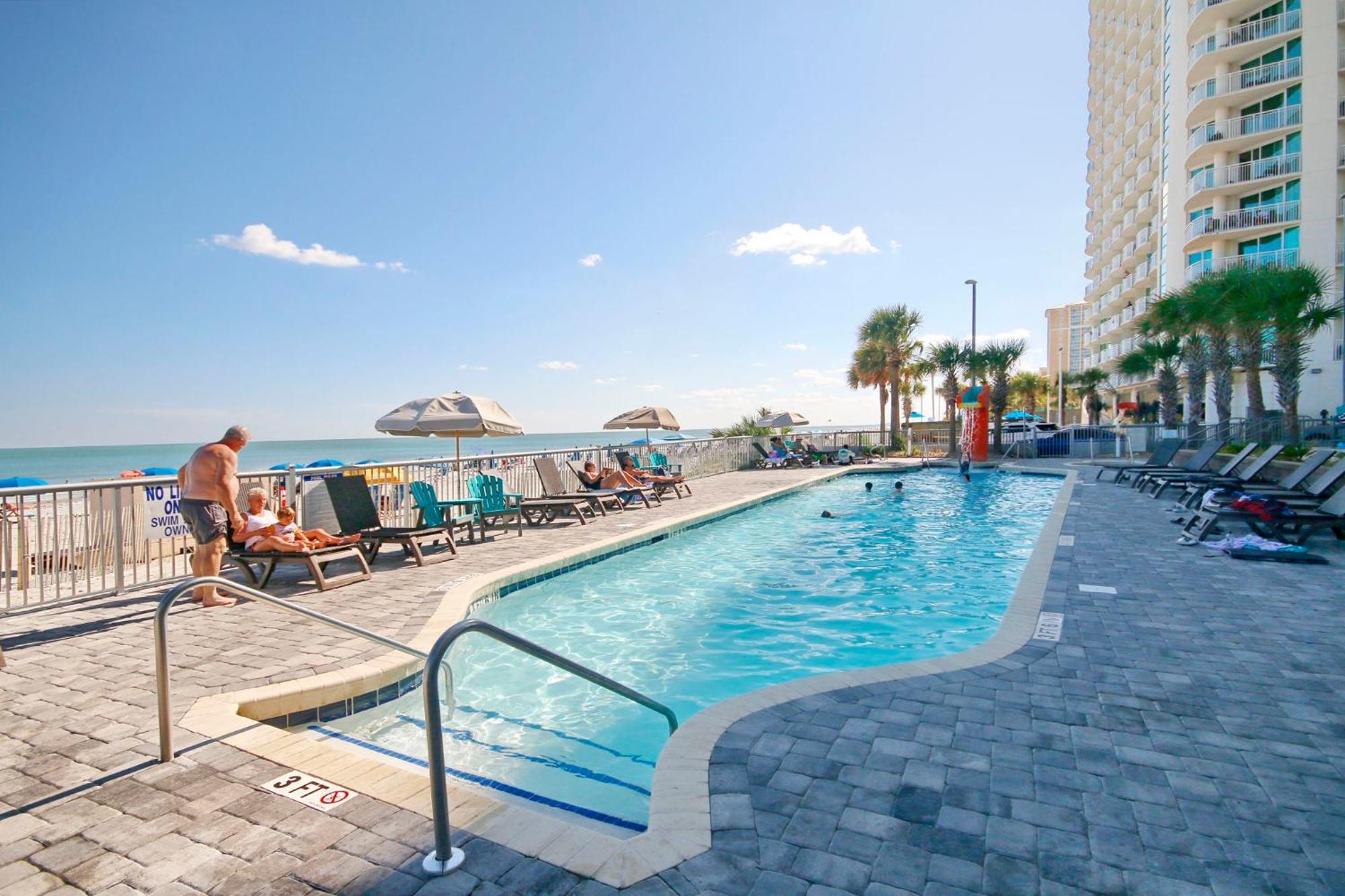 Stunning Oceanfront King Suite On 18Th Floor Centrally Located Myrtle Beach Exteriör bild