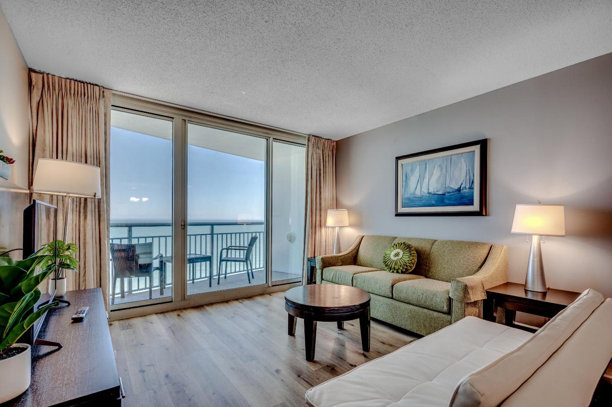 Stunning Oceanfront King Suite On 18Th Floor Centrally Located Myrtle Beach Exteriör bild